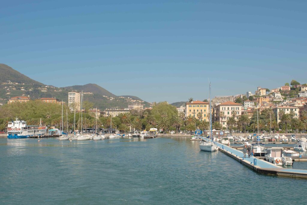 La Spezia, veduta dal mare