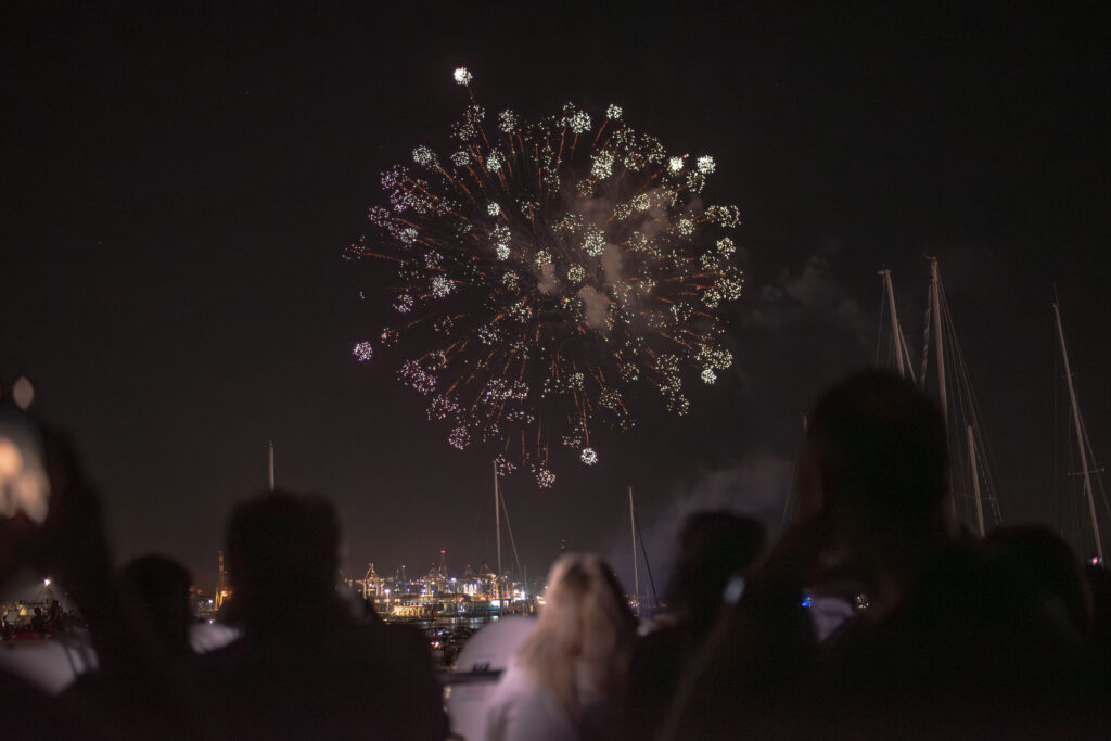2 Agosto: fuochi d'artificio
